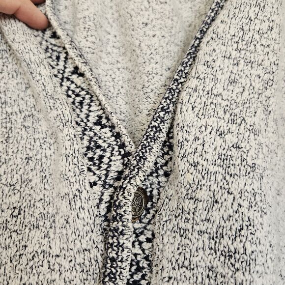 Vtg Jantzen Preppy Cardigan Sweater Mens M Navy Grandpa Tennis Cottagecore Boho - Picture 3 of 8